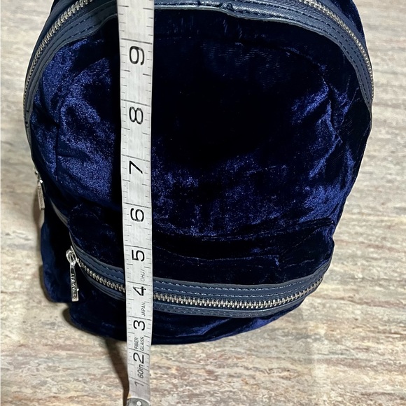 cynthia rowley knox velvet mini backpack NWT Cynthia Rowley navy blue velvet mini backpack